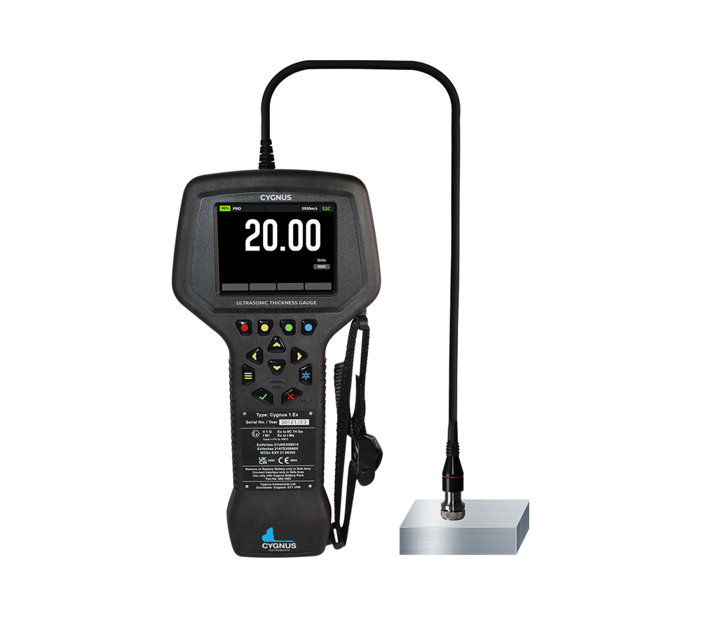 英國信固1EX系列<br/>防爆超聲波測厚儀